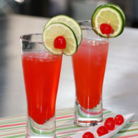 Limonada Cerezada y Hierbabuena